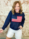 Ross Crochet Flag Top