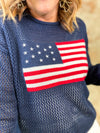 Ross Crochet Flag Top