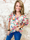 Connelly Floral Print Top