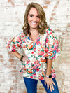 Connelly Floral Print Top