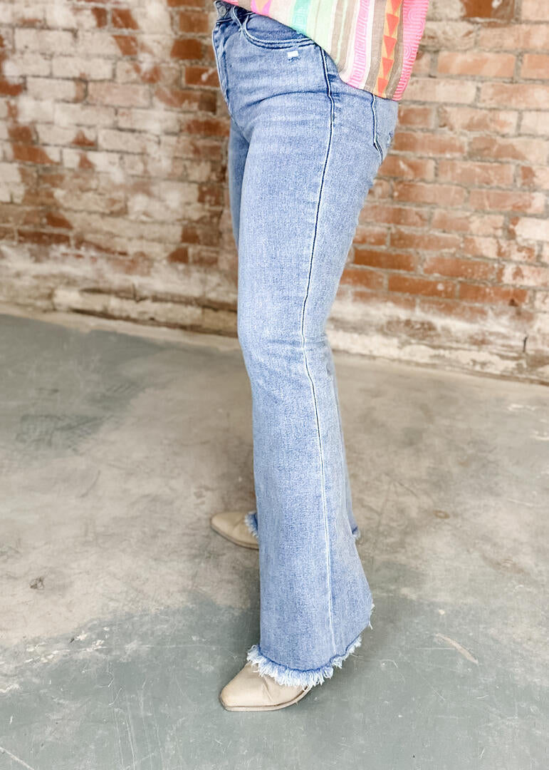 Excel High Rise Flare Jean
