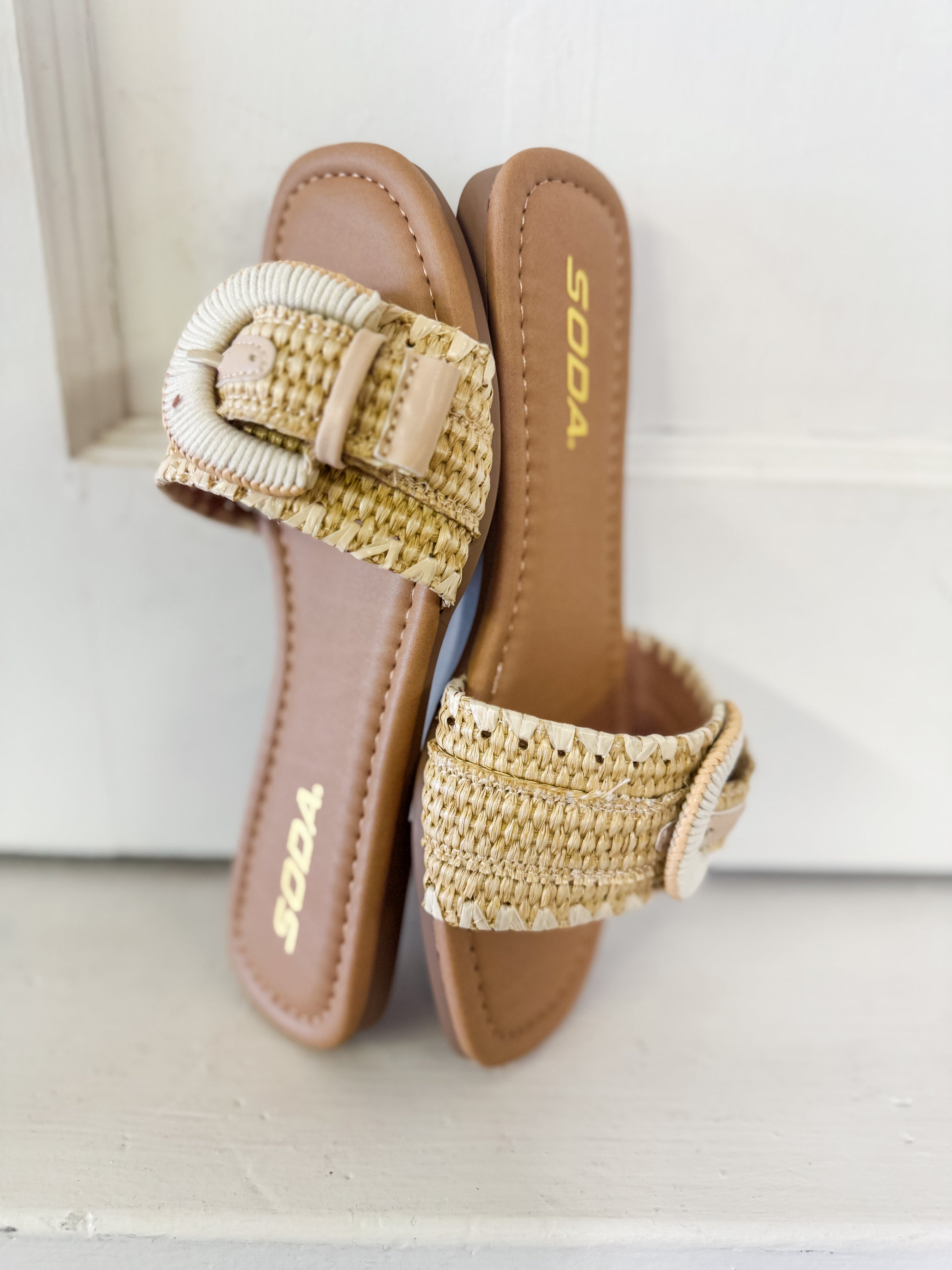Lizette Raffia Sandal