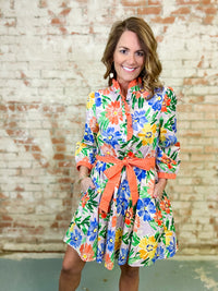 Jalen Floral Tiered Dress