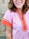 THML Lizzy Contrast Trim Top - FINAL SALE