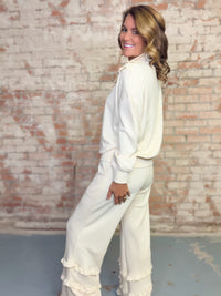 Adriel Ruffled Pant Set