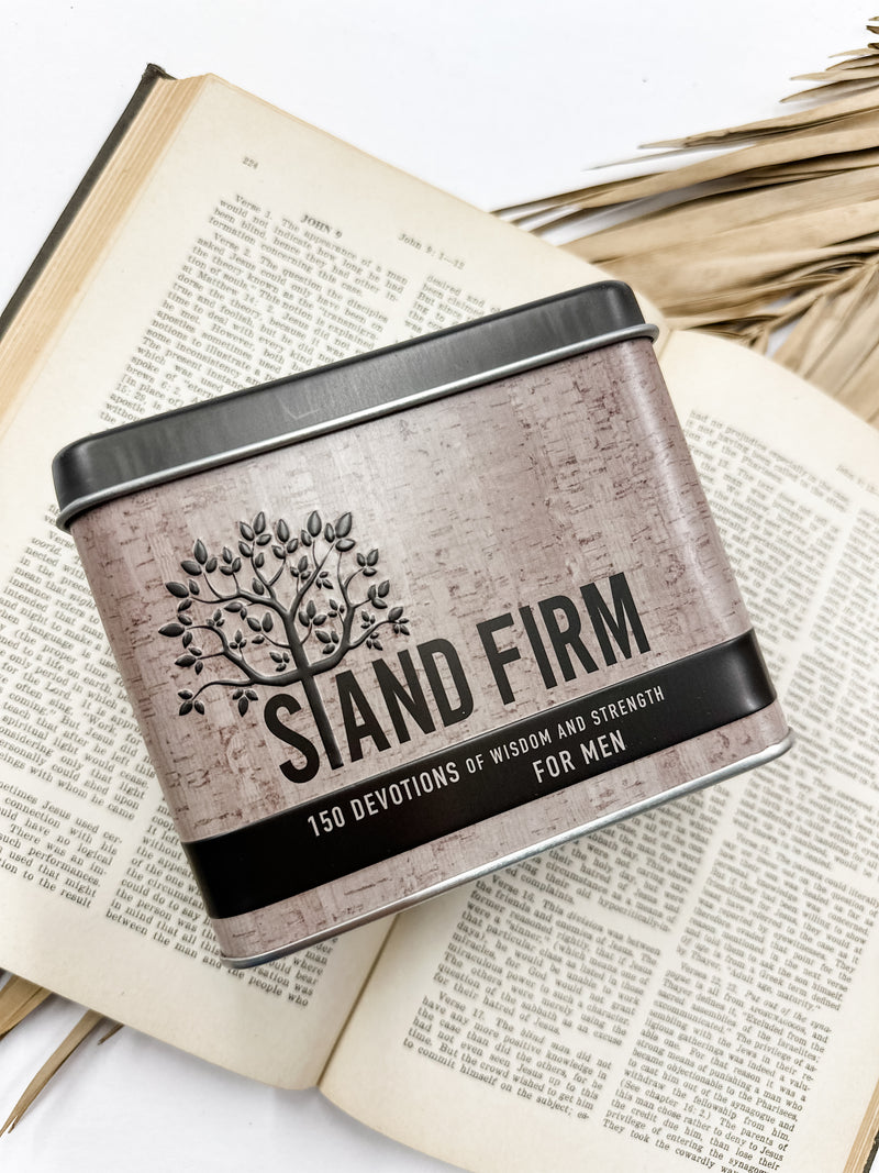 Stand Firm Devotional Cards