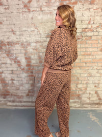 Connor Leopard Pant Set