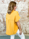 Dakota Raw Edge Top