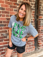 Multi Green Buckaroos Tee