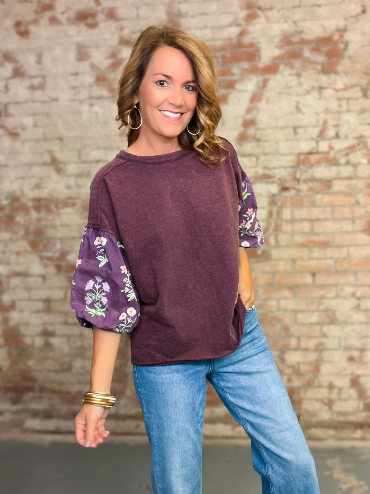 Myrna Washed Top