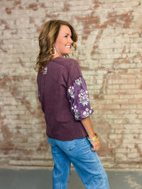 Myrna Washed Top