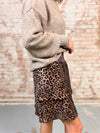 THML Finley Leopard Skirt