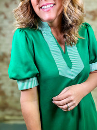 Harlyn Stripe Contrast Dress