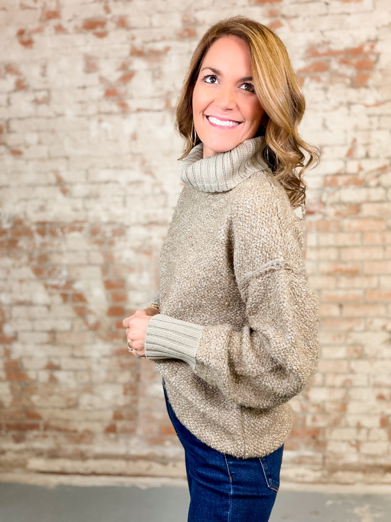 Lucille Cowl Neck Sweater