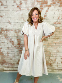 Rockwell Smocked Yoke Dress