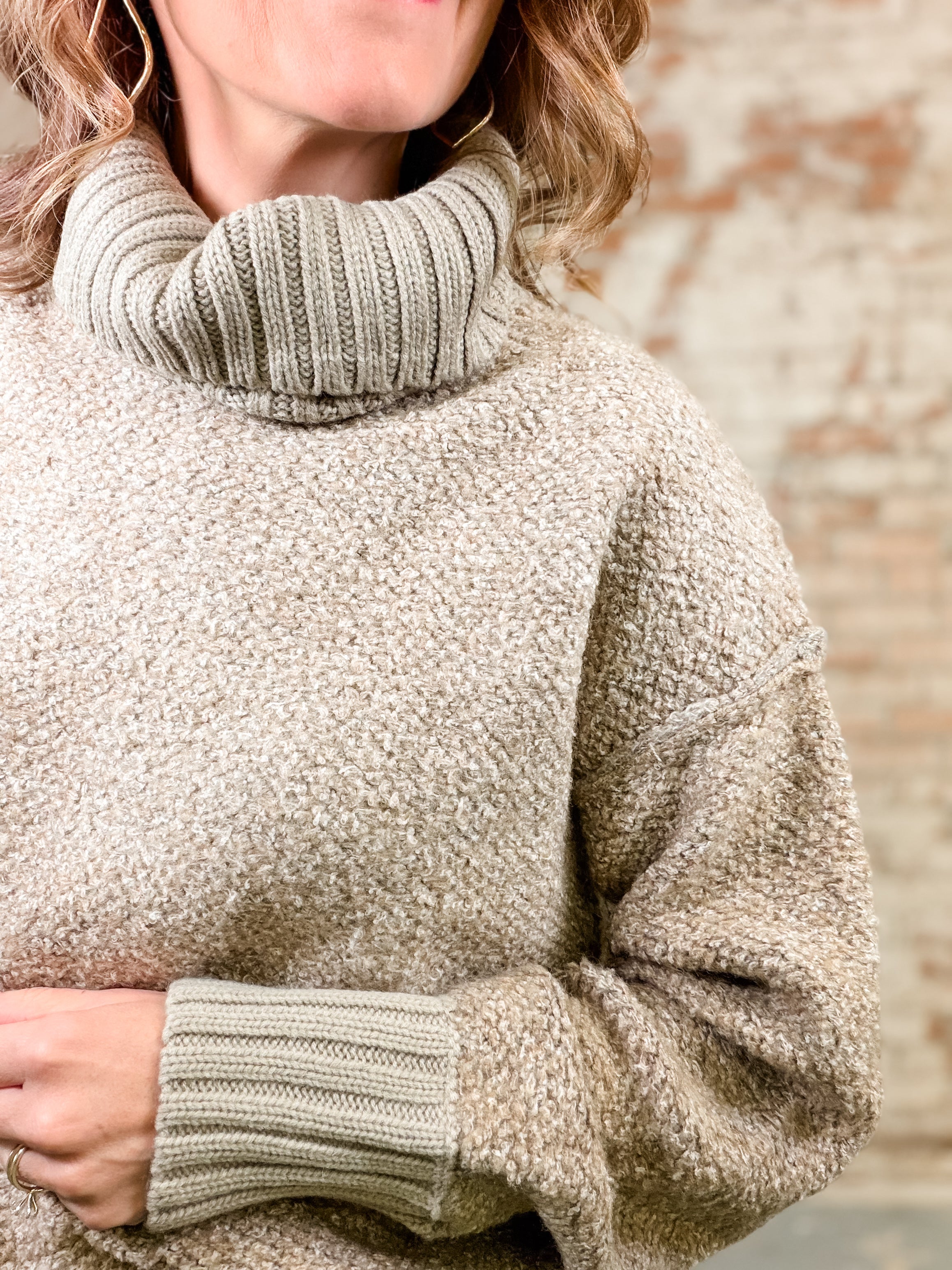 Lucille Cowl Neck Sweater