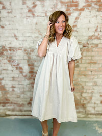 Rockwell Smocked Yoke Dress