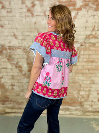 THML Selena Floral Top