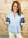 Ruth Eyelet Embroidered Top