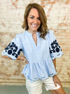 Ruth Eyelet Embroidered Top