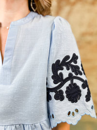 Ruth Eyelet Embroidered Top