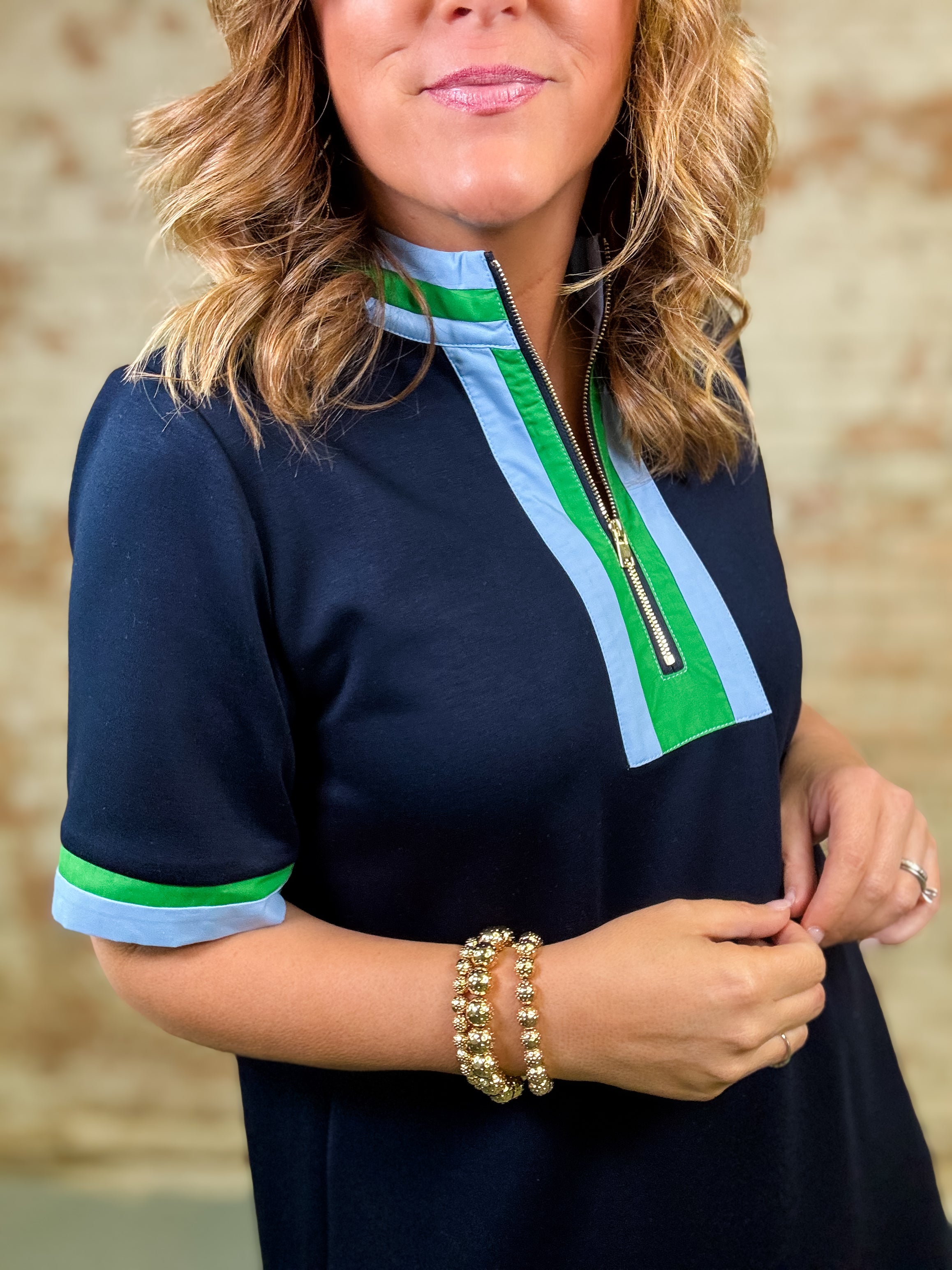 Lennie Solid Casual Dress