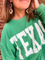 Ribbed TEXAS Sweatshirt