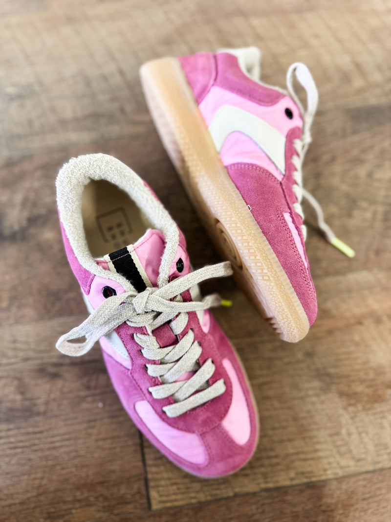 Shu Shop Sylvia Pink Suede Sneakers | Limited Edition Made in Spain