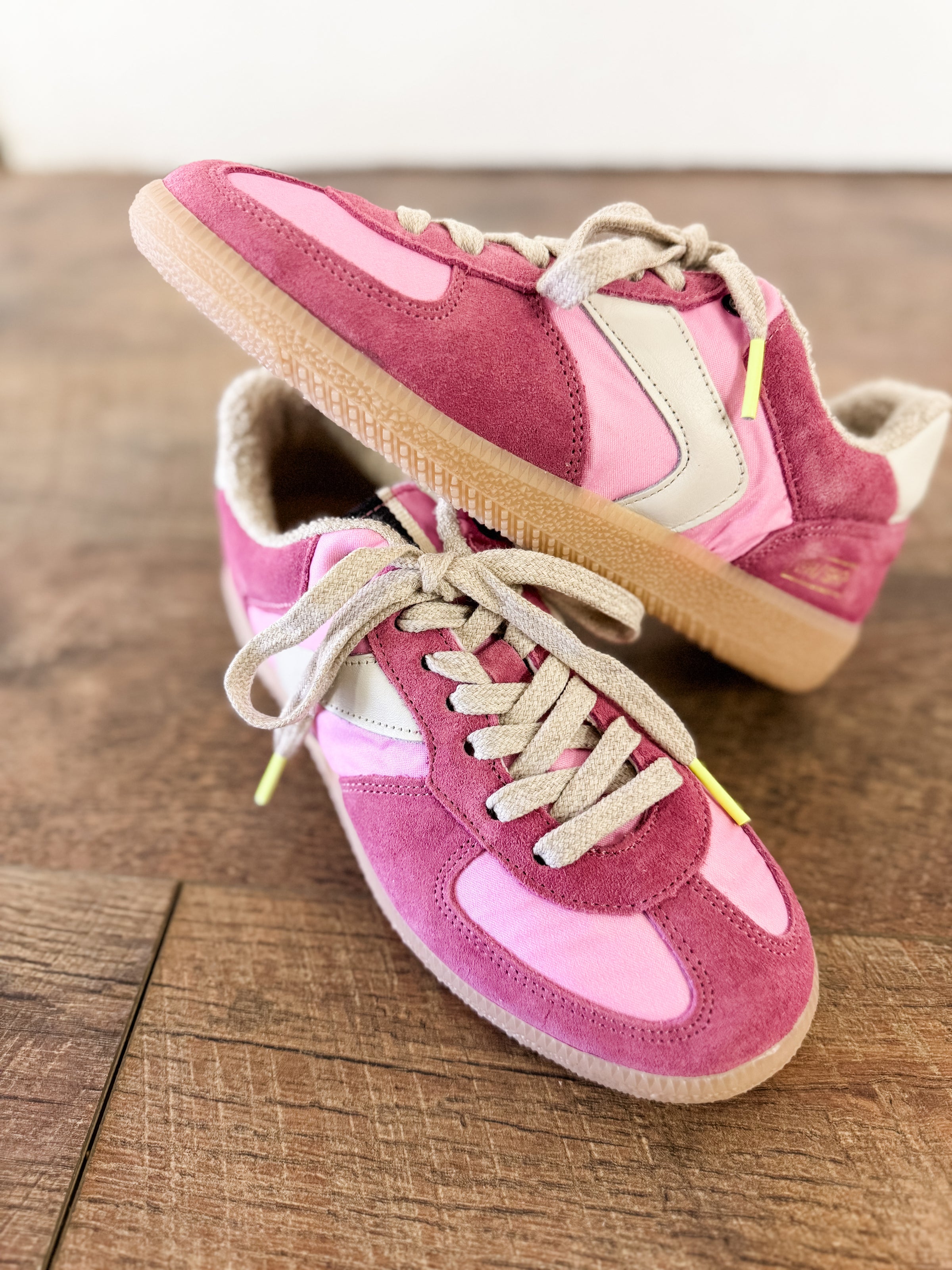 Shu Shop Sylvia Pink Suede Sneakers | Limited Edition Made in Spain