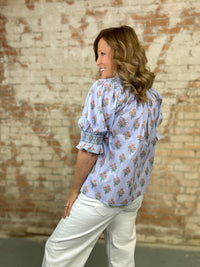 Danica Floral Print Top