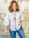 Ramsie Embroidered Flower Top