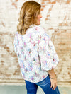 Ramsie Embroidered Flower Top