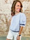 Brinkley Heart Knit Top