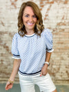 Brinkley Heart Knit Top