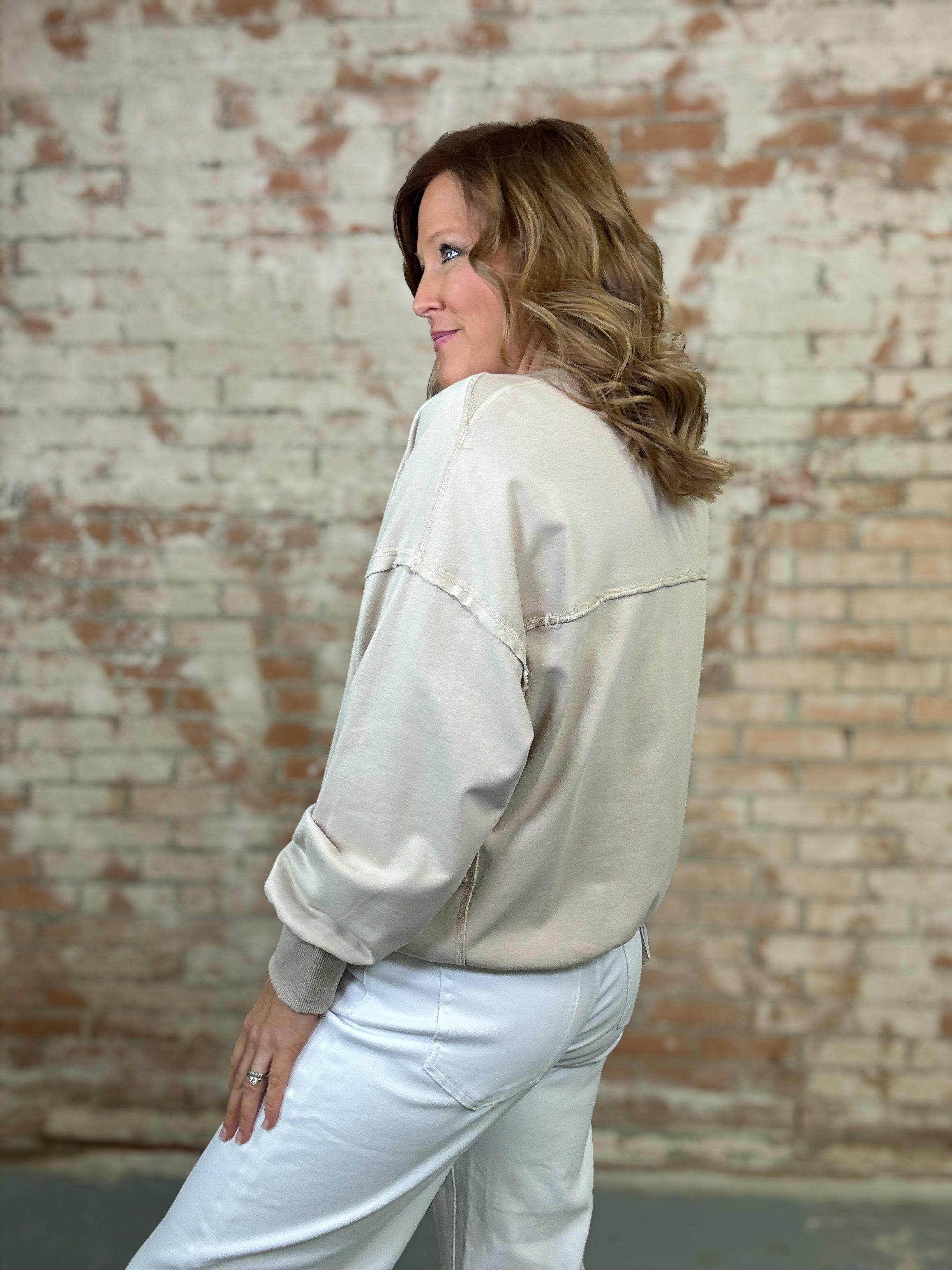 Camron Carrot Pullover