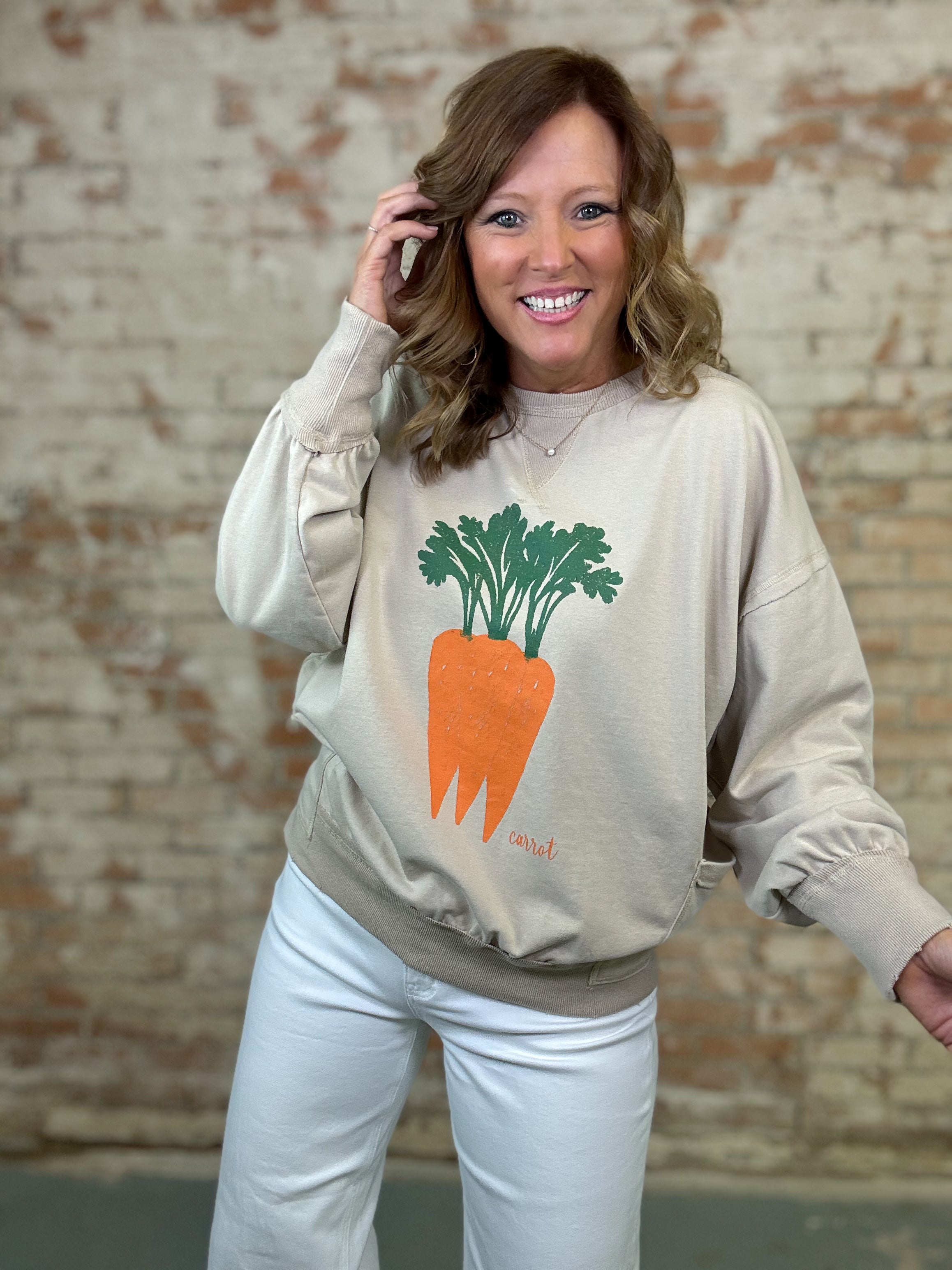 Camron Carrot Pullover