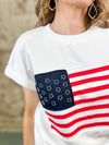 Betsy Flag Patch Tee