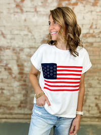 Betsy Flag Patch Tee