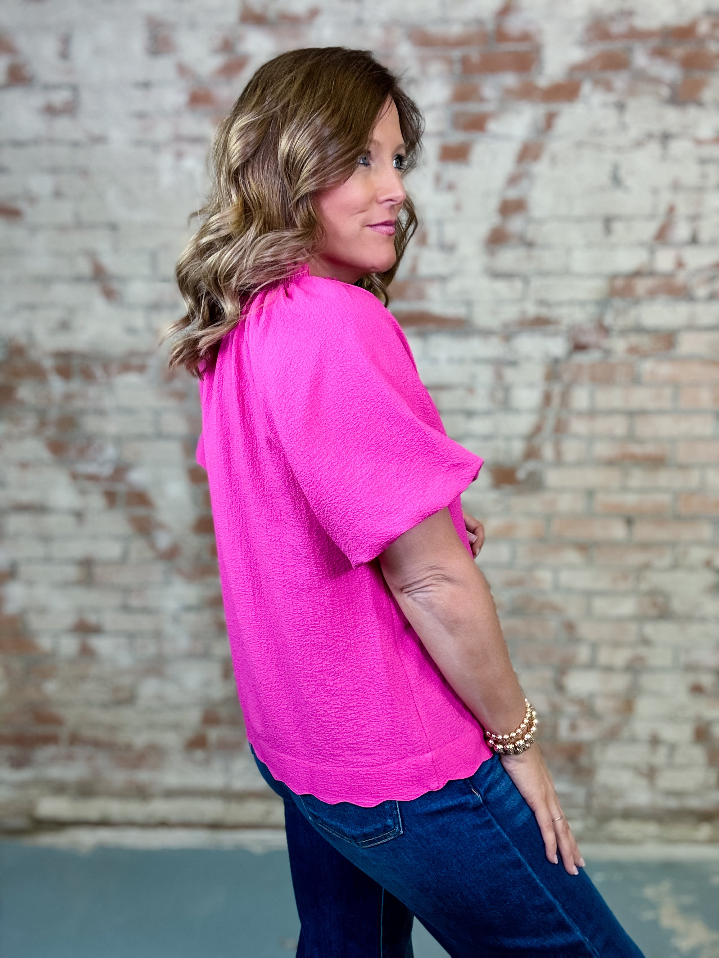 Wrenlow Textured Top