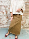 Helene Frayed Skirt