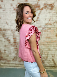 THML Zola Embroidered Top