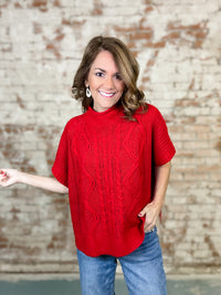 Claudette Cable Knit Sweater