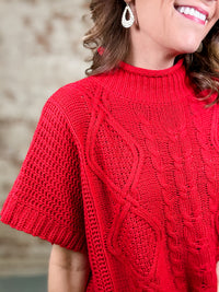 Claudette Cable Knit Sweater