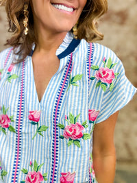 THML Shea Embroidered Top