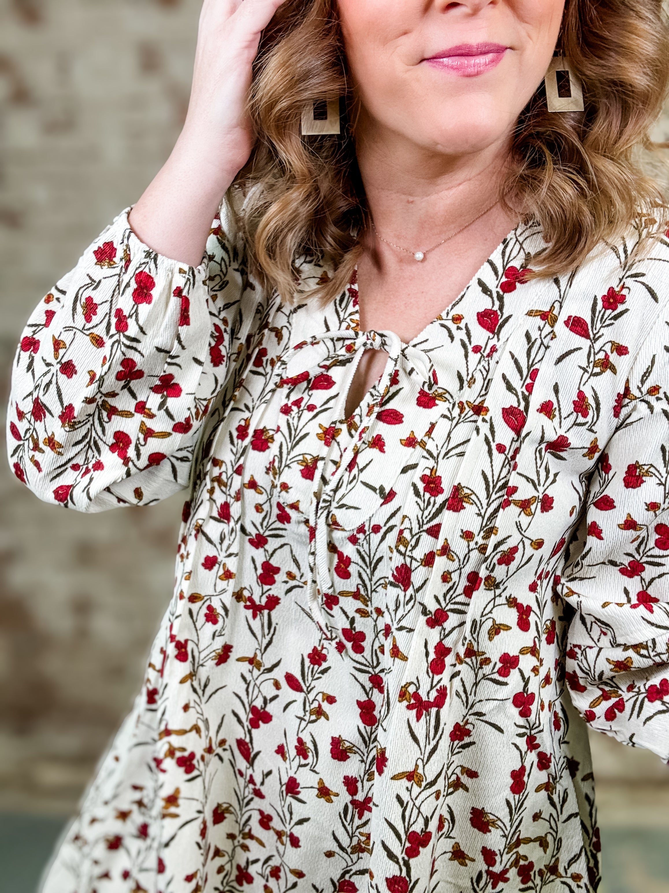 Neesha Corduroy Mini Dress