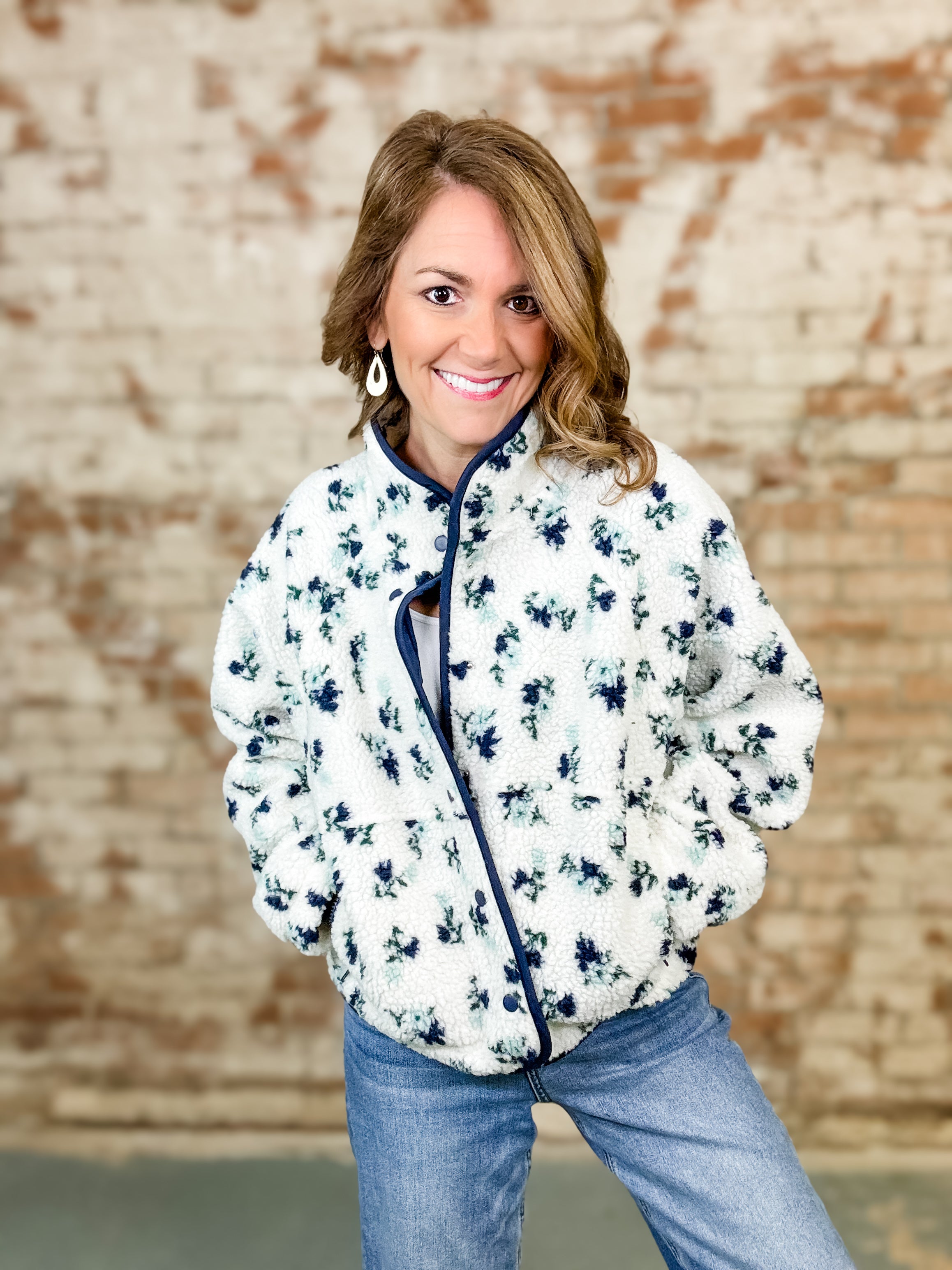 Delilah Fluffy Fleece Jacket