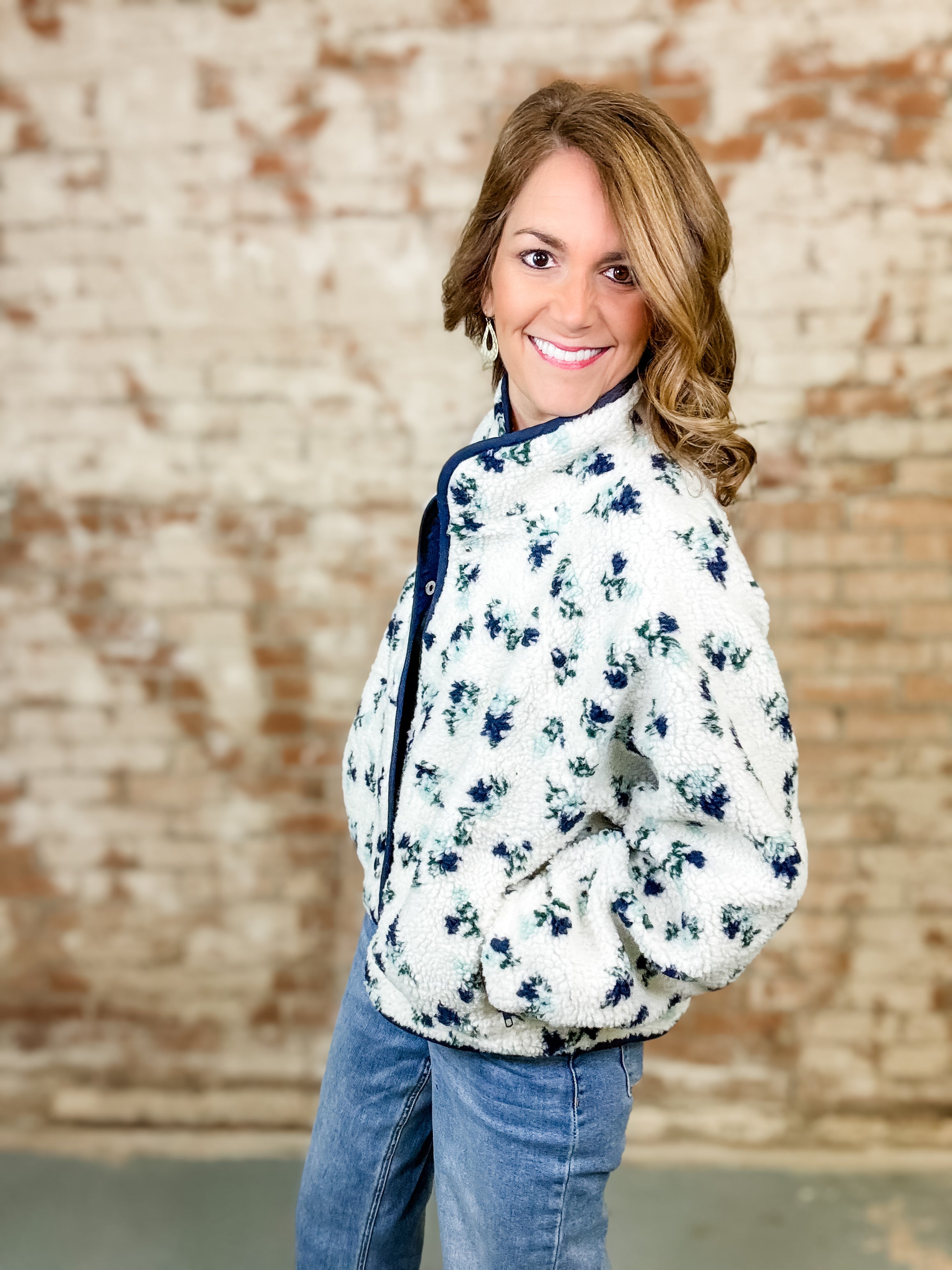 Delilah Fluffy Fleece Jacket