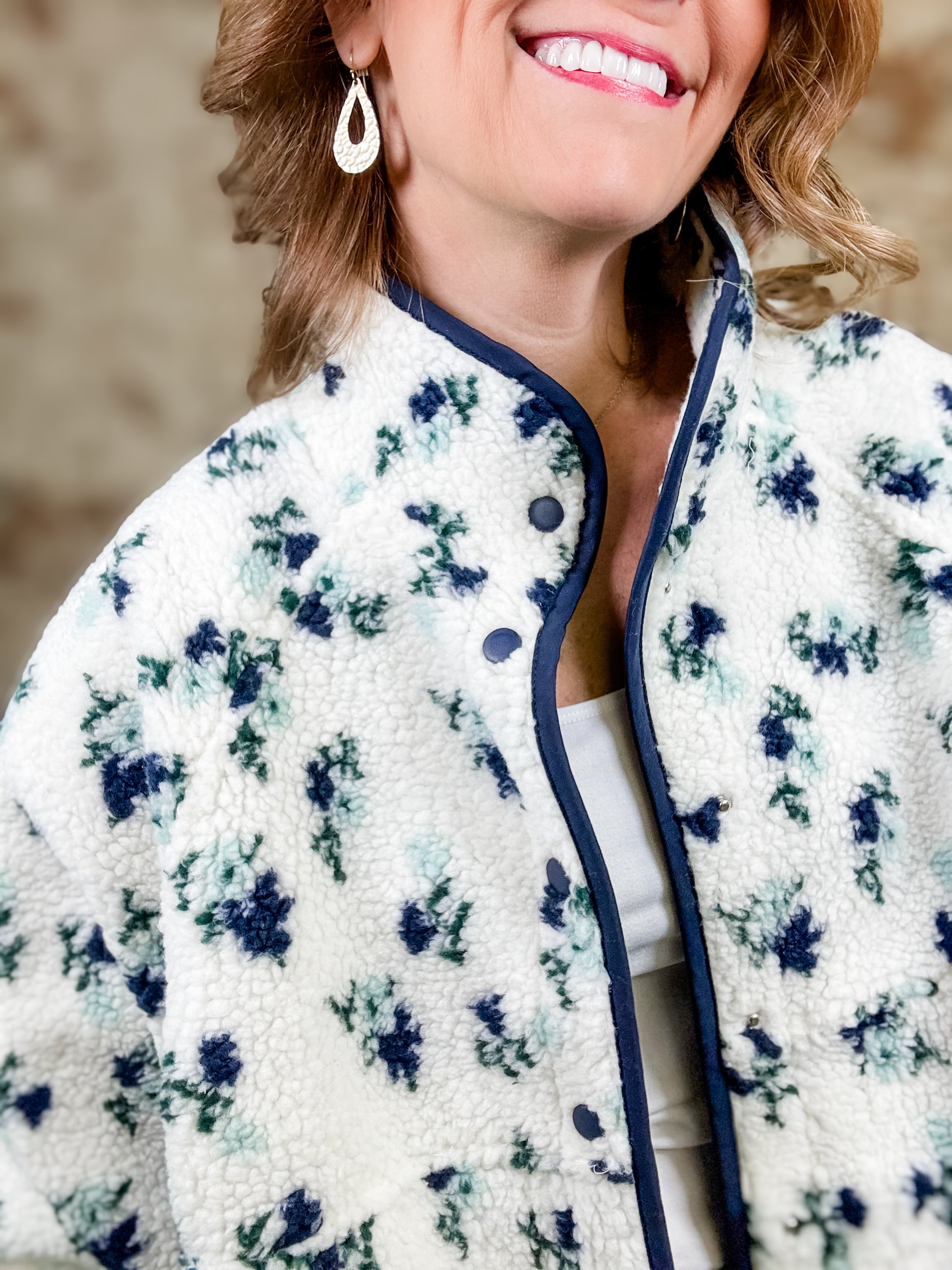 Delilah Fluffy Fleece Jacket