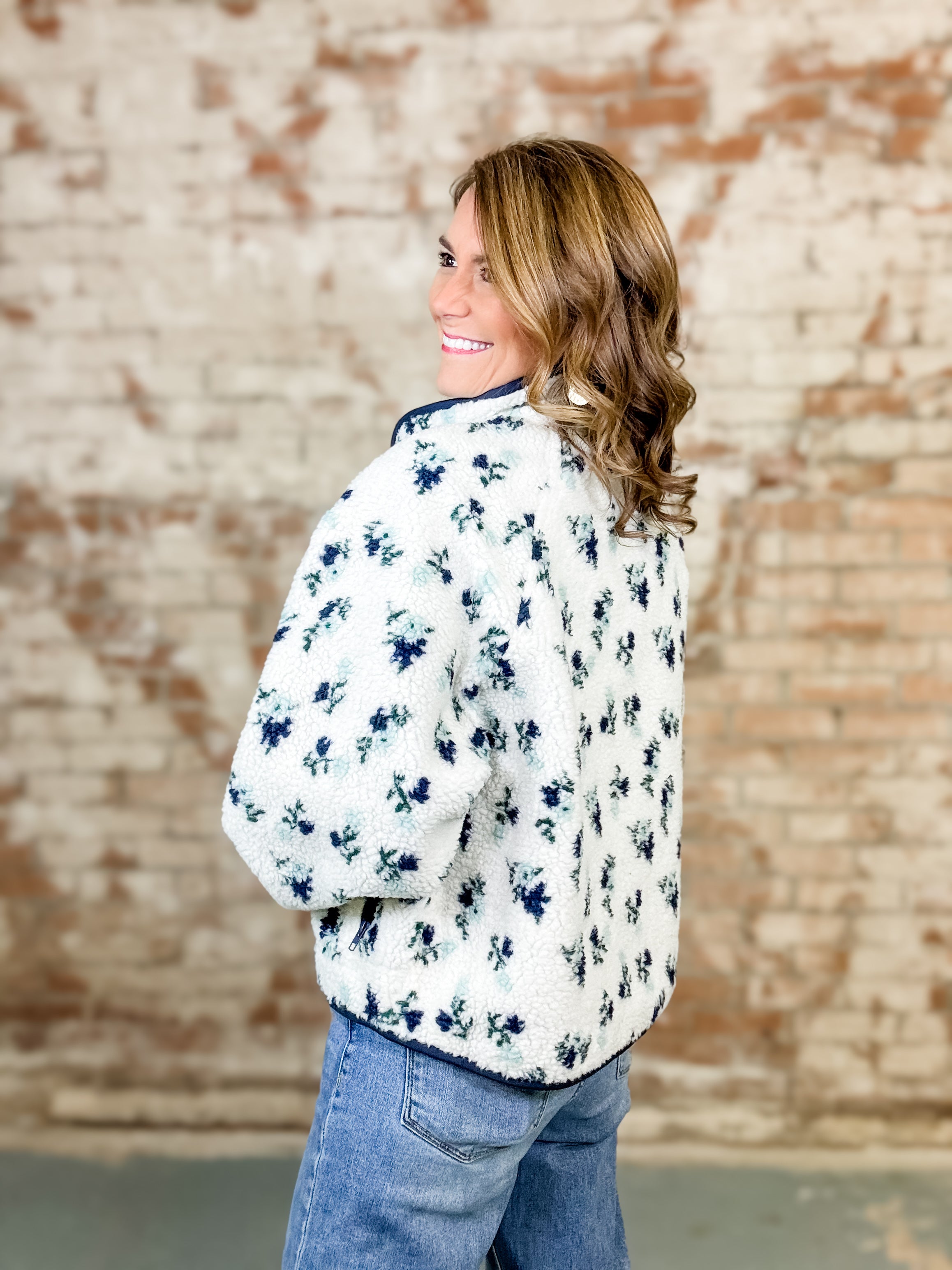 Delilah Fluffy Fleece Jacket
