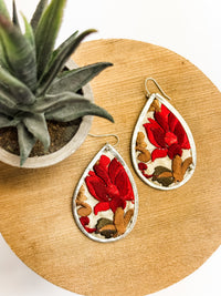 Romina Floral Embroidered Earring